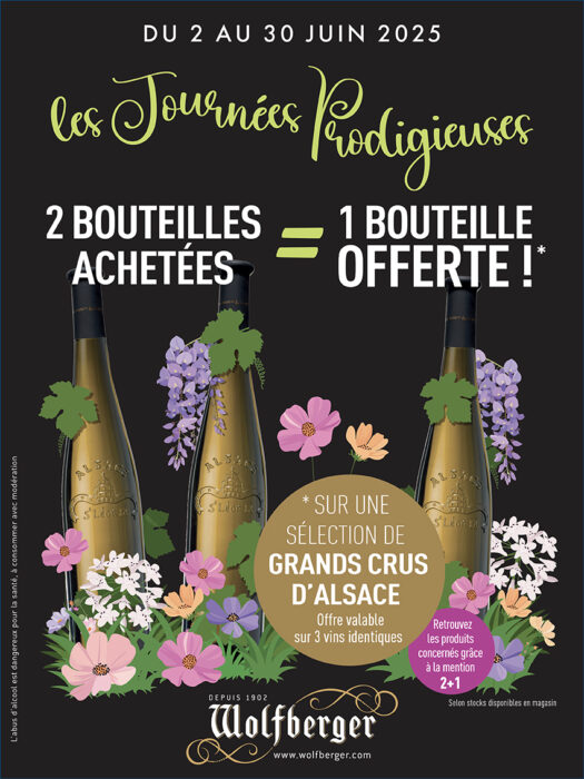 Affiche PLV Stop Trottoir Wolfberger